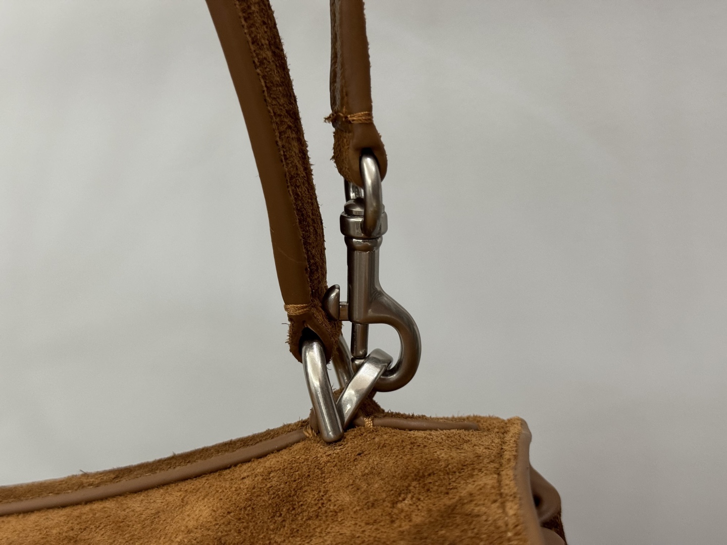 Balenciaga Rodeo Bag – Medium Brown Suede
