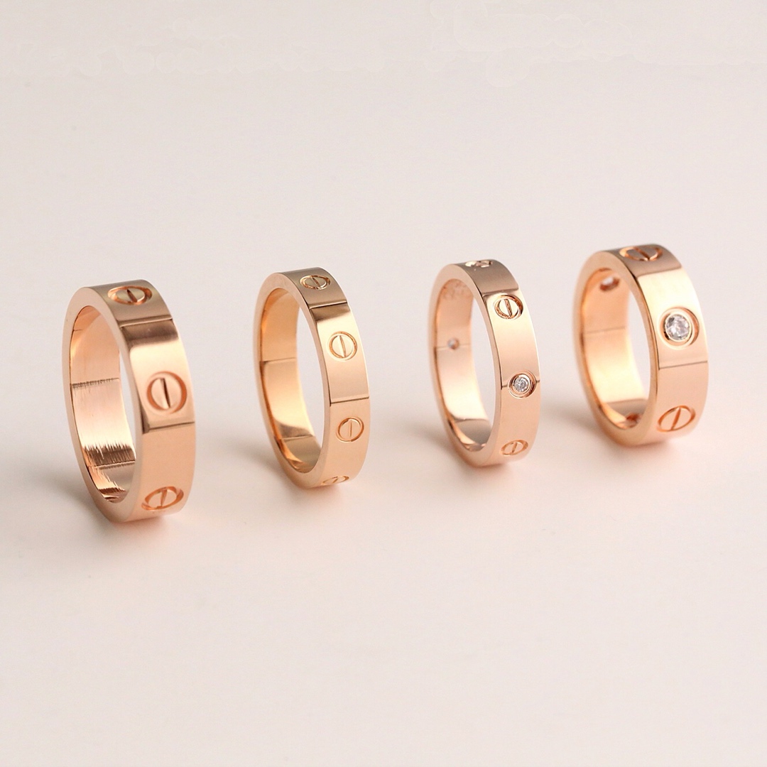 Cartier-Love Couple Rings