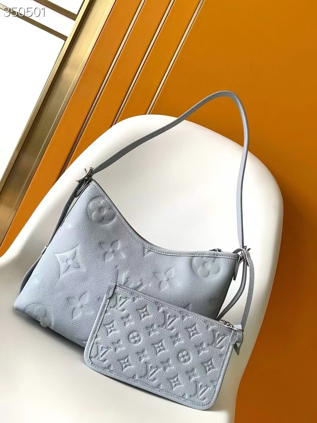 Louis Vuitton M46673 CarryAll PM Blue Washed