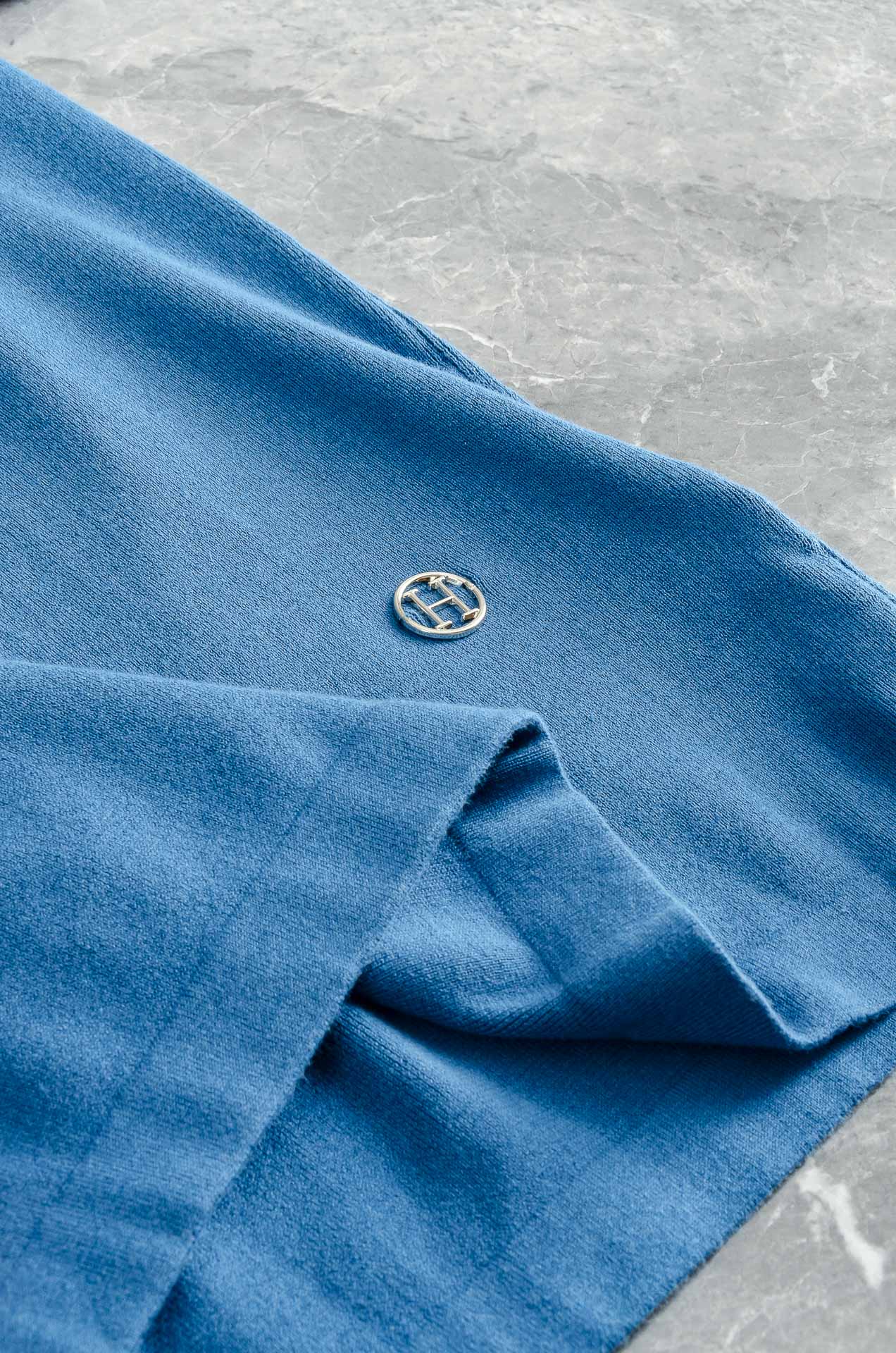 Hermès Premium Knitted Crew Neck T-Shirt