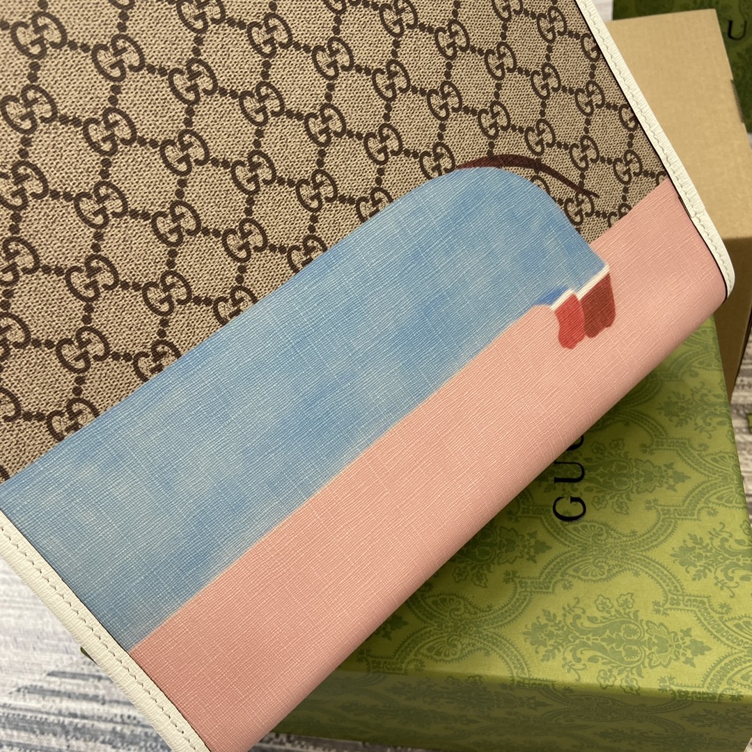 Gucci 2024 Cruise Kids' Animal-Print Tote