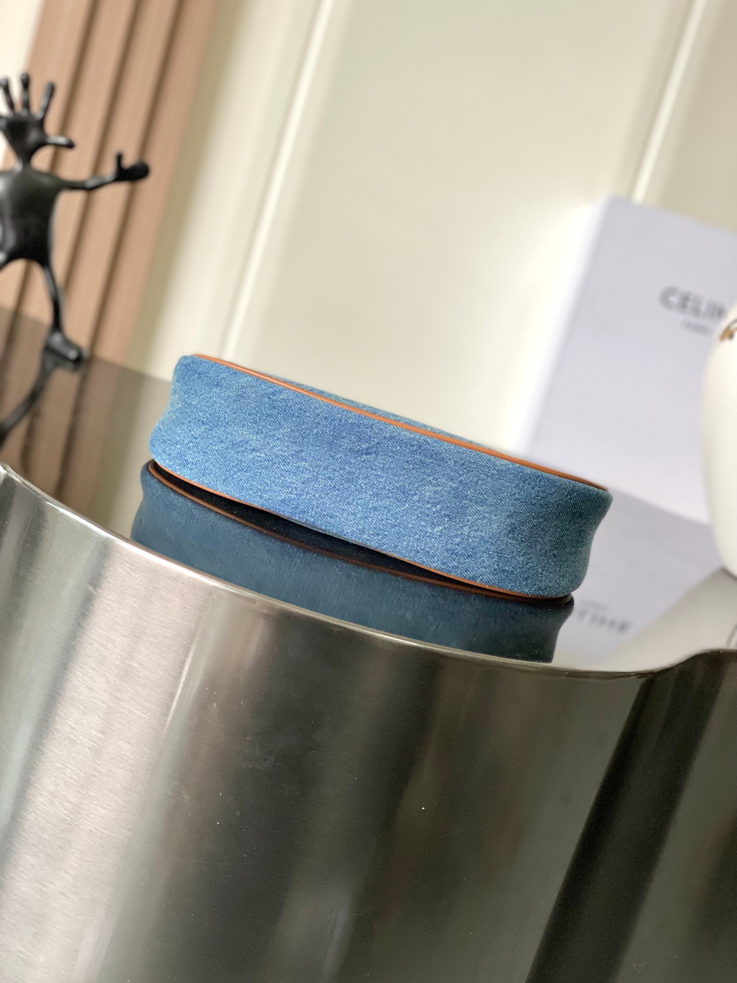 CELINE Retro Denim Luna Bag