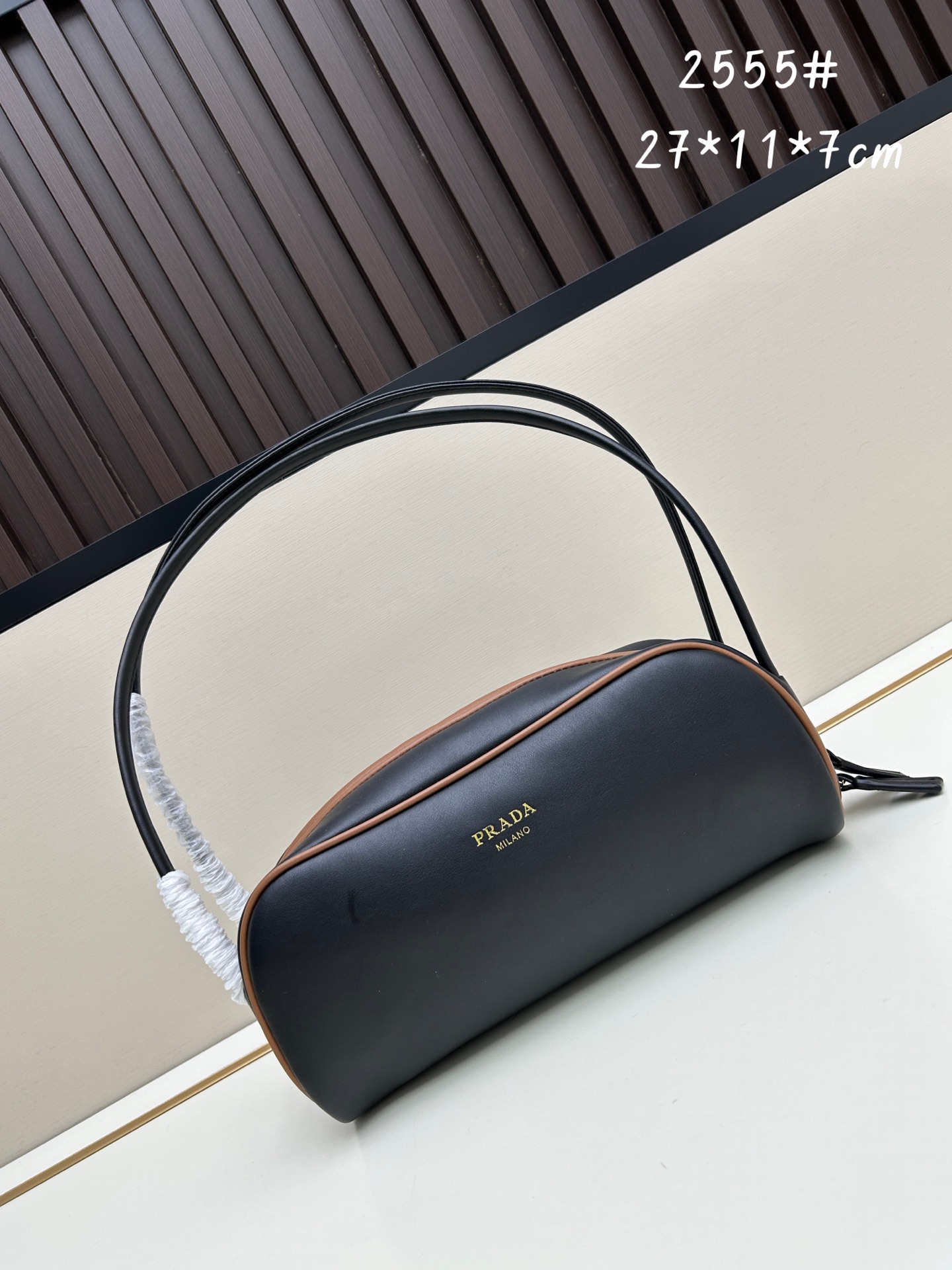PRADA Swing Small Leather Shoulder Bag