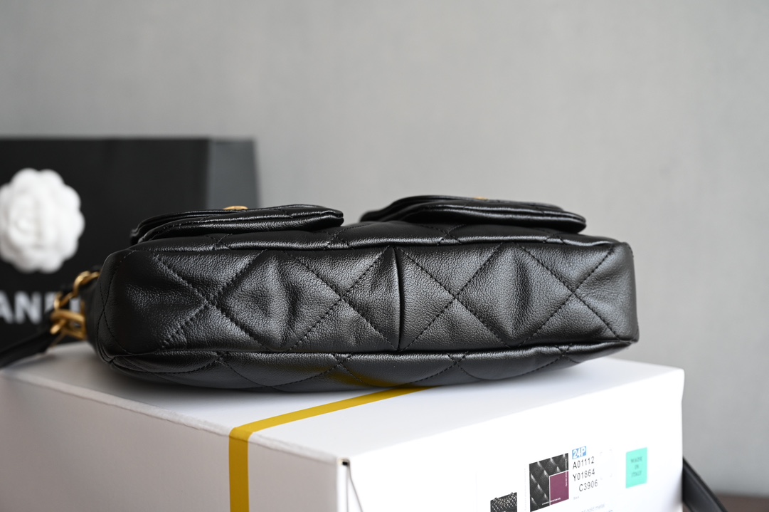 Hippie bag Black small