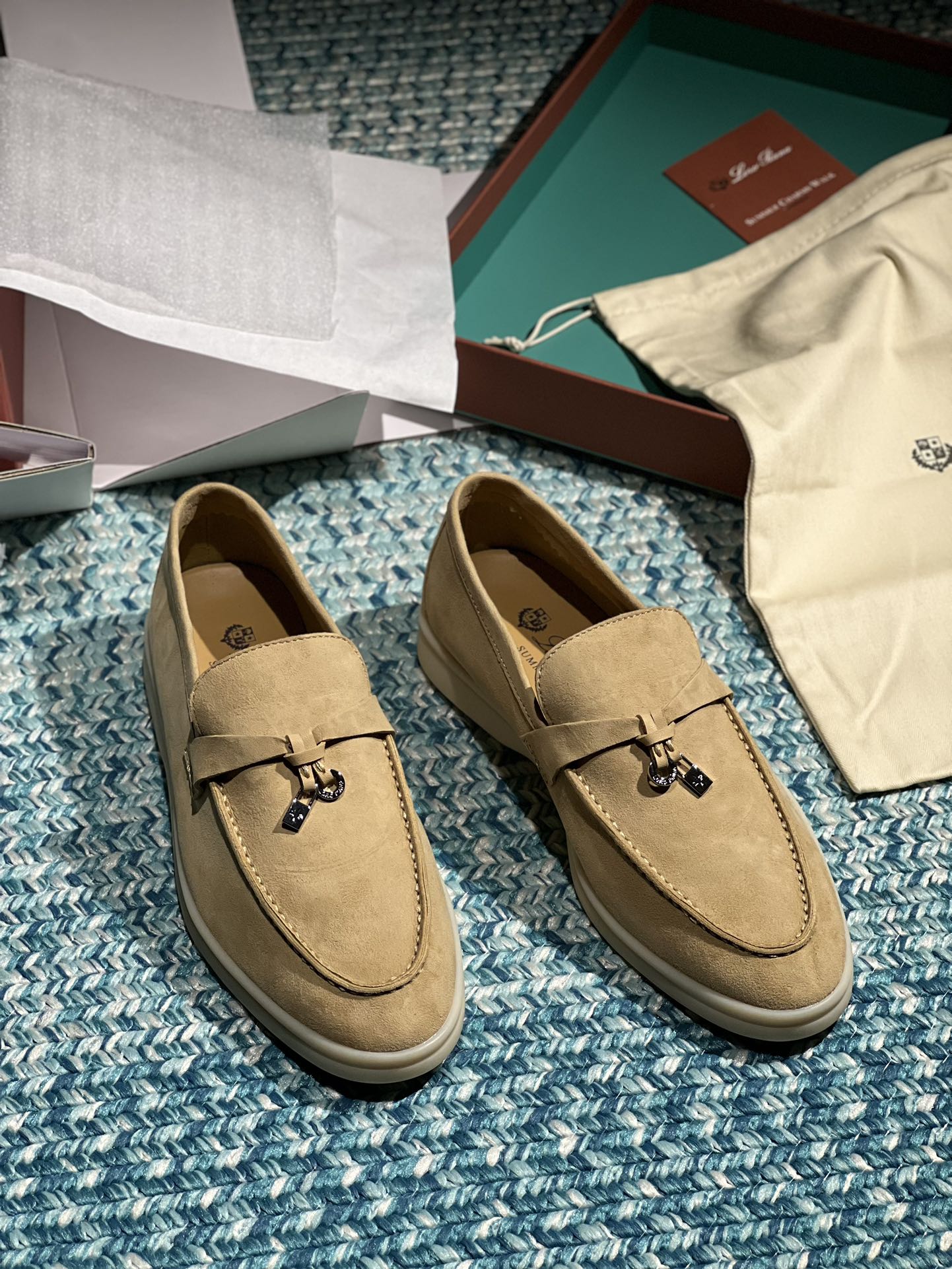 Loro Piana Loafers | Egyptian Rock Color