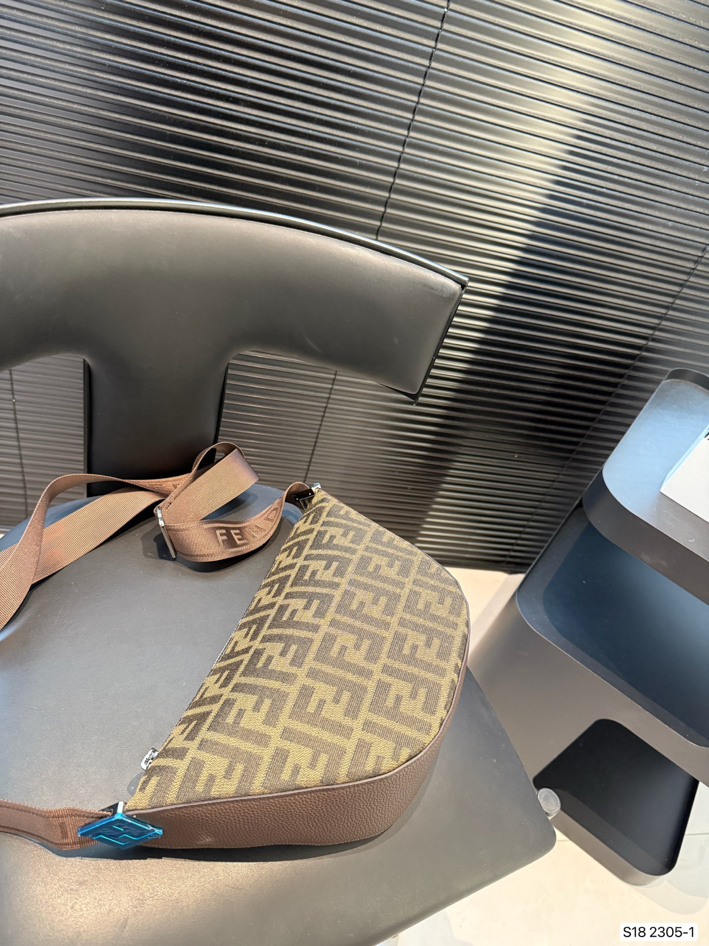 Fendi FF Jacquard Fendi Melon Small