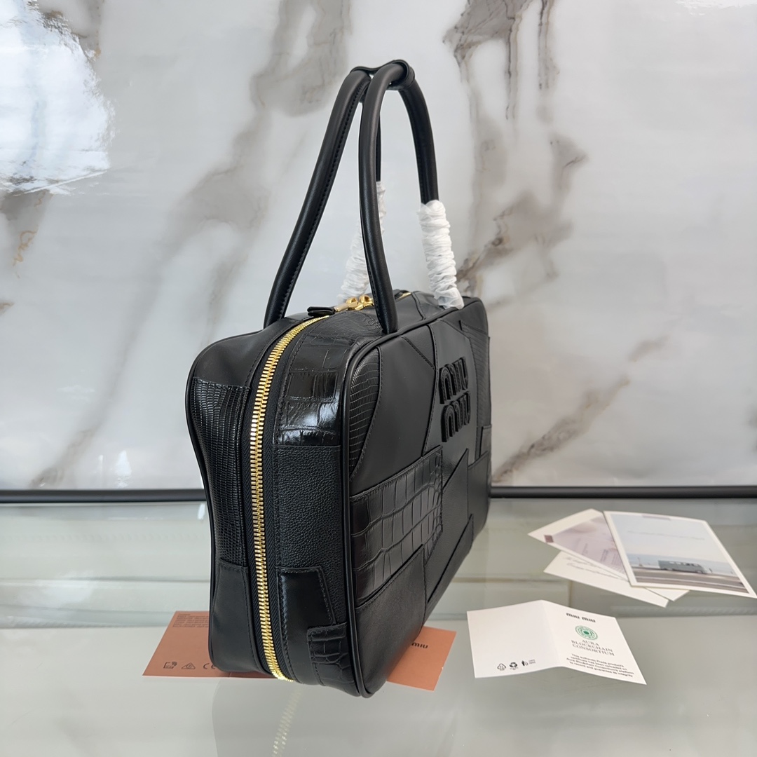 MiuMiu-New Spliced Briefcase-5BB117