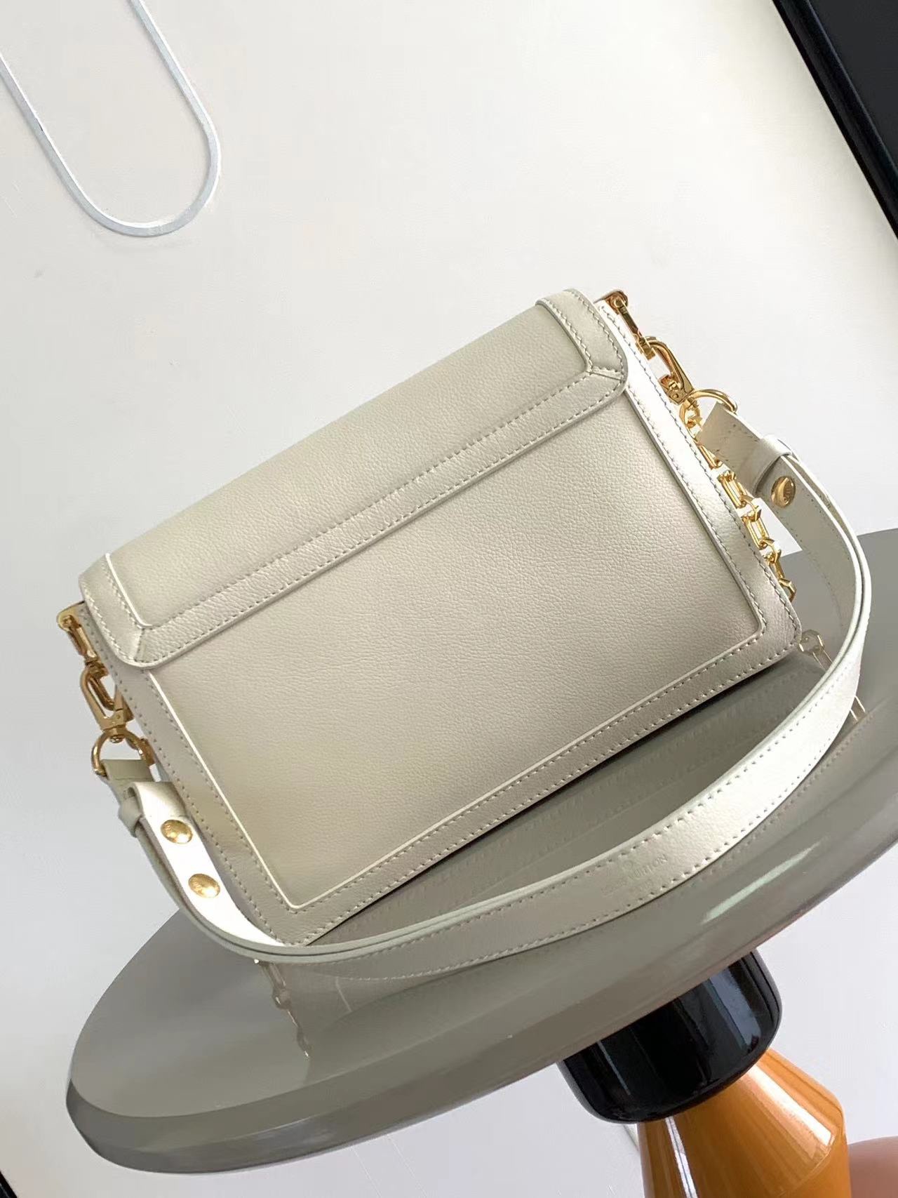 Louis Vuitton M25050 Dauphine Soft MM White