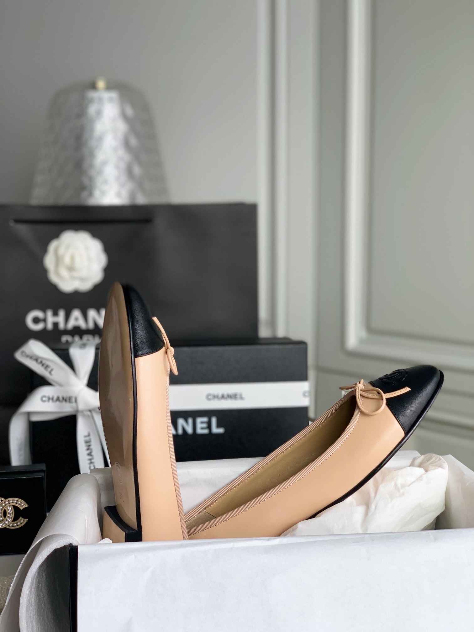 chanel flats-Classic-3 colors