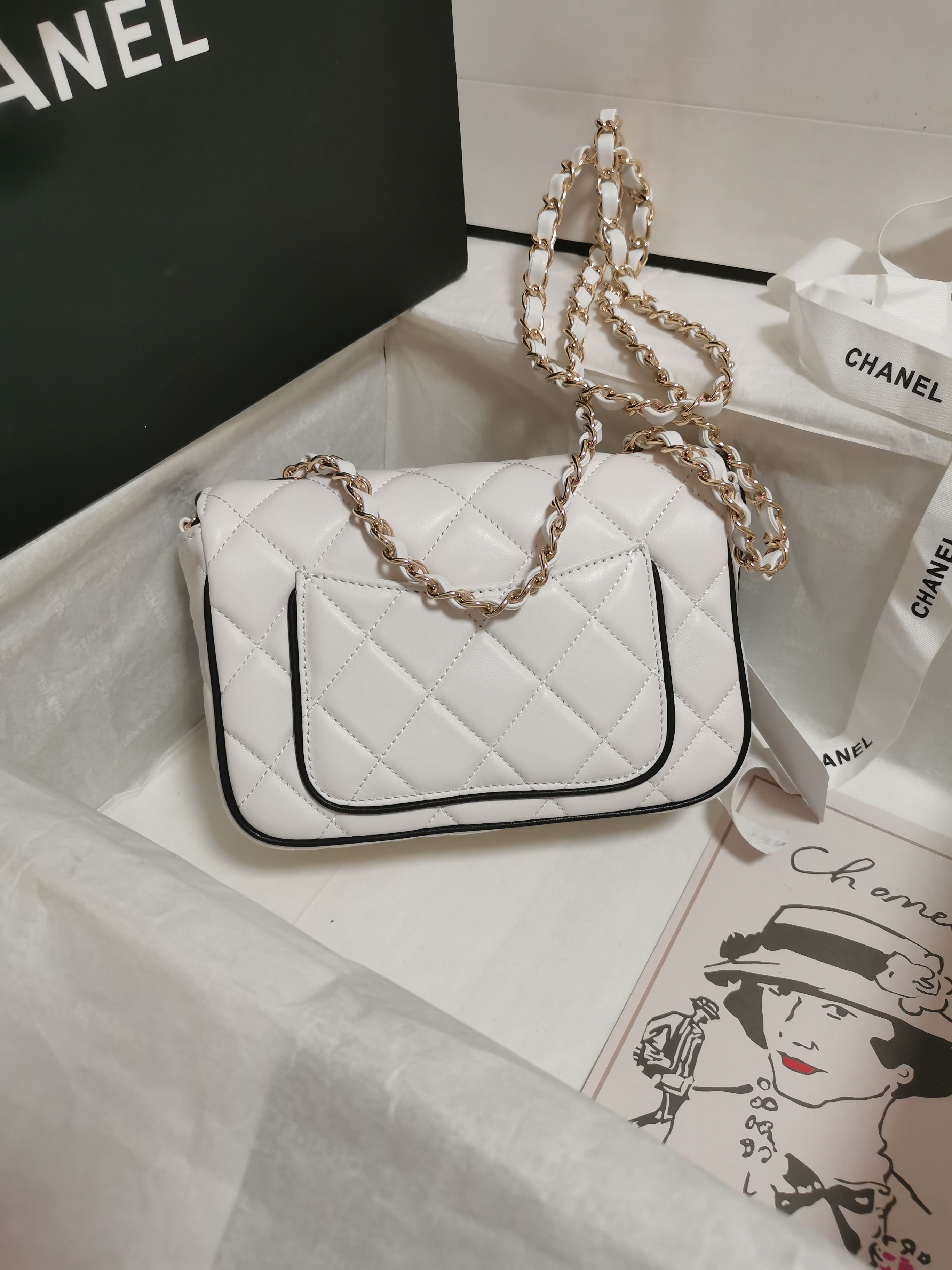 Chanel-25p-mini backpack