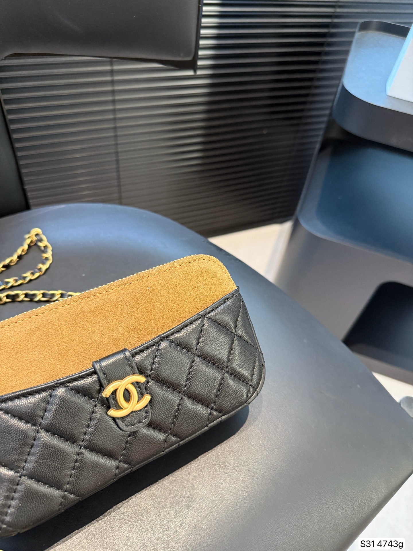 Chanel Suede & Lambskin Phone Bag