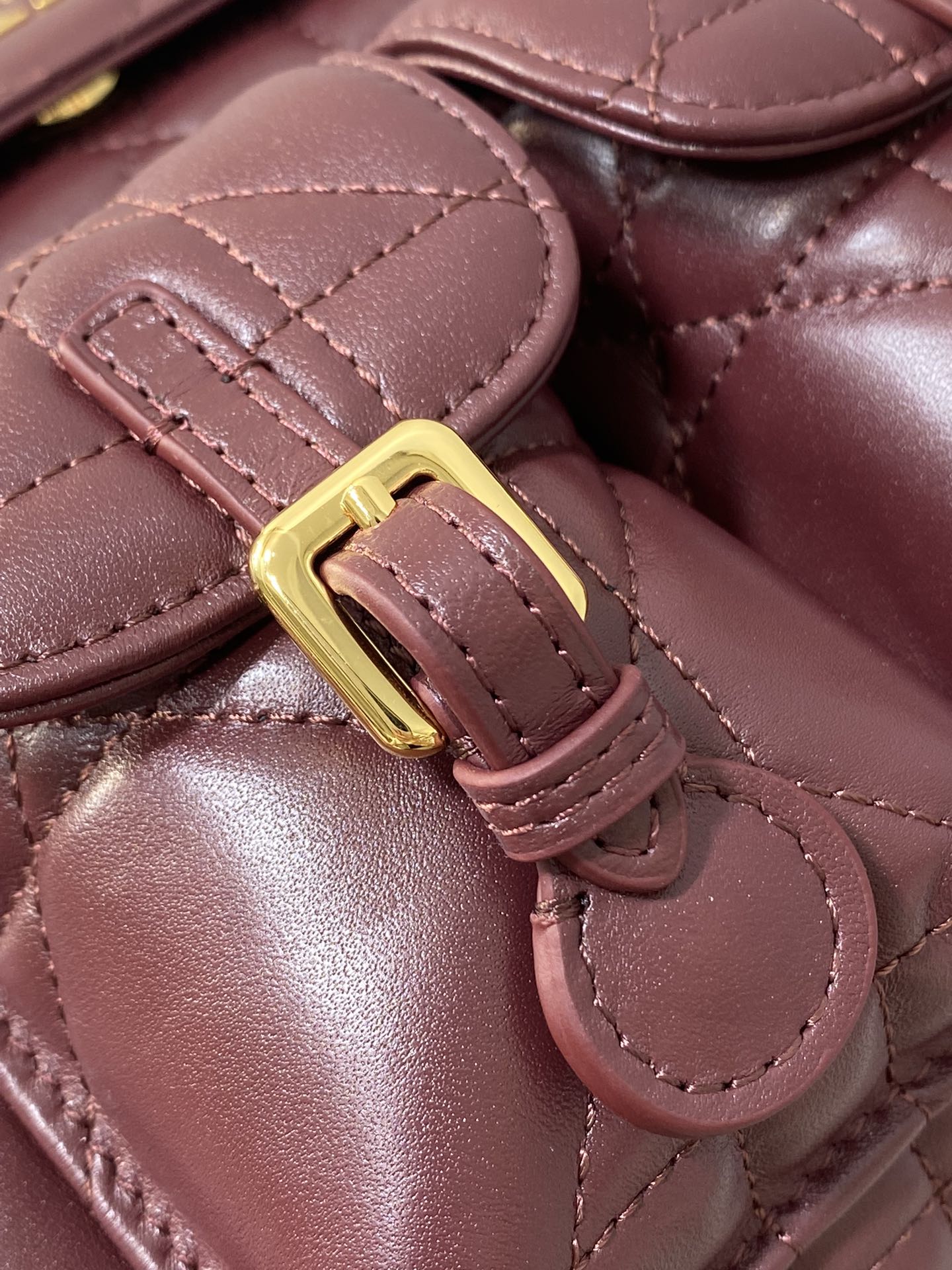 Caro Autumn/Winter series backpack-Wine red