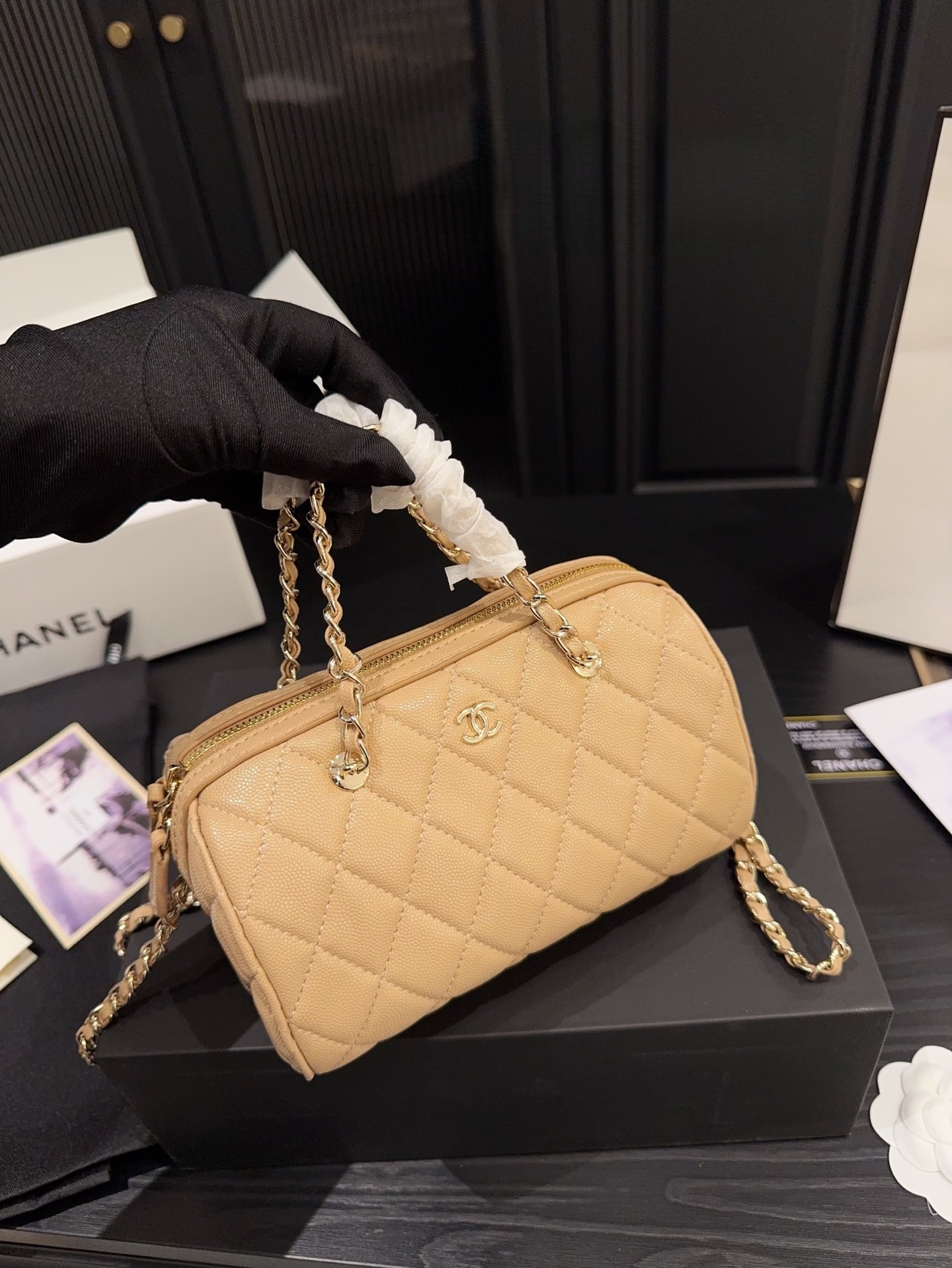 Chanel Mini Bowling Bag