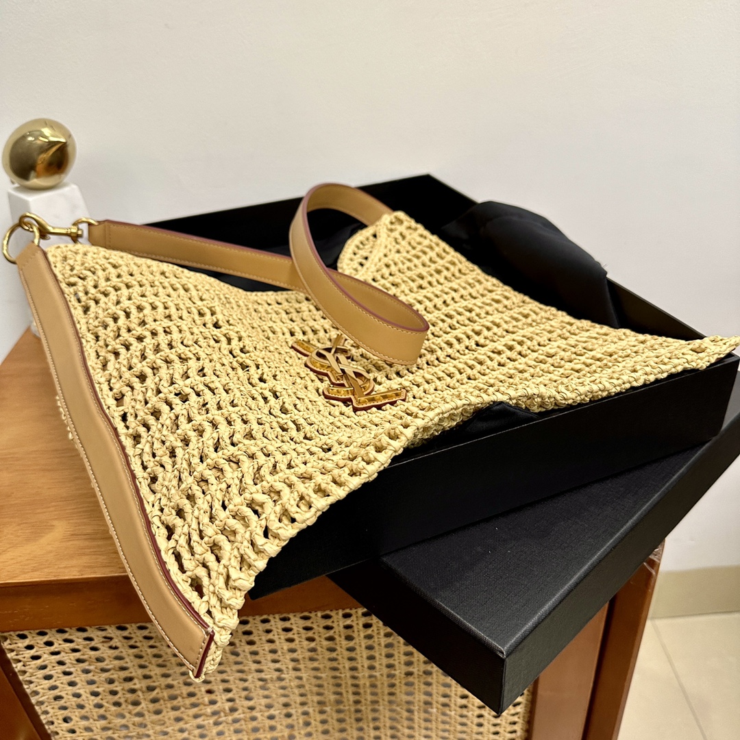 𝗢𝗫𝗔𝗟𝗜𝗦 Raffia Crochet Shoulder Bag
