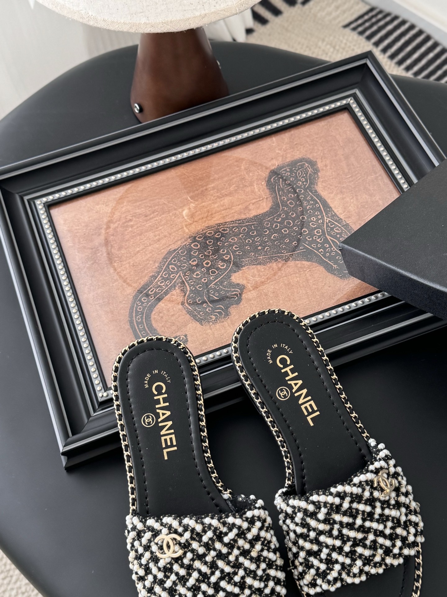 Chanel Spring-Summer New Pearl Slippers