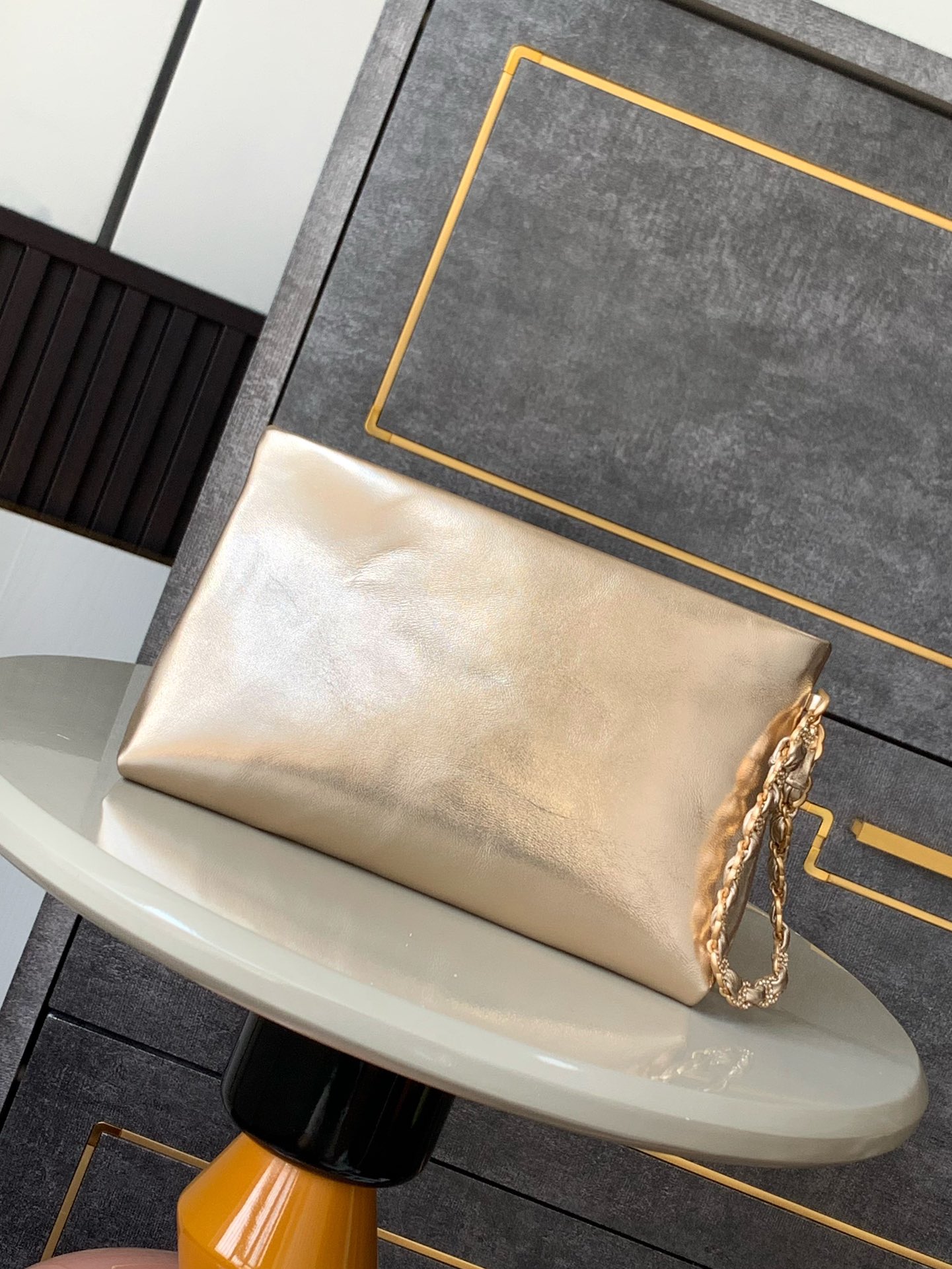 OHANEL 24K hand diamond bracelet bag