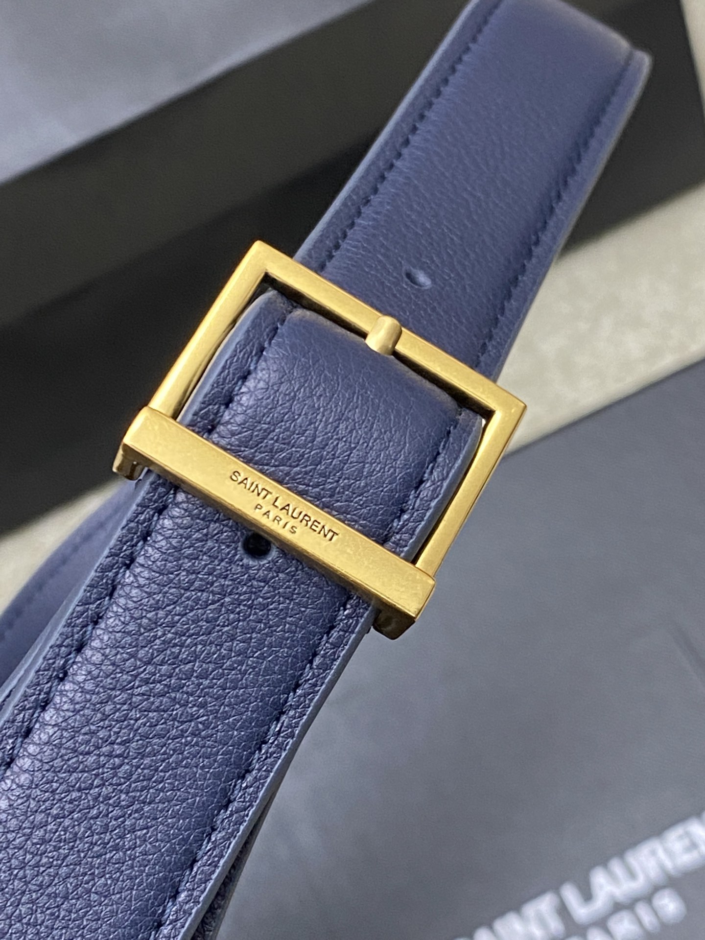 SAINT LAURENT ROSE Hobo Bag in Royal Blue