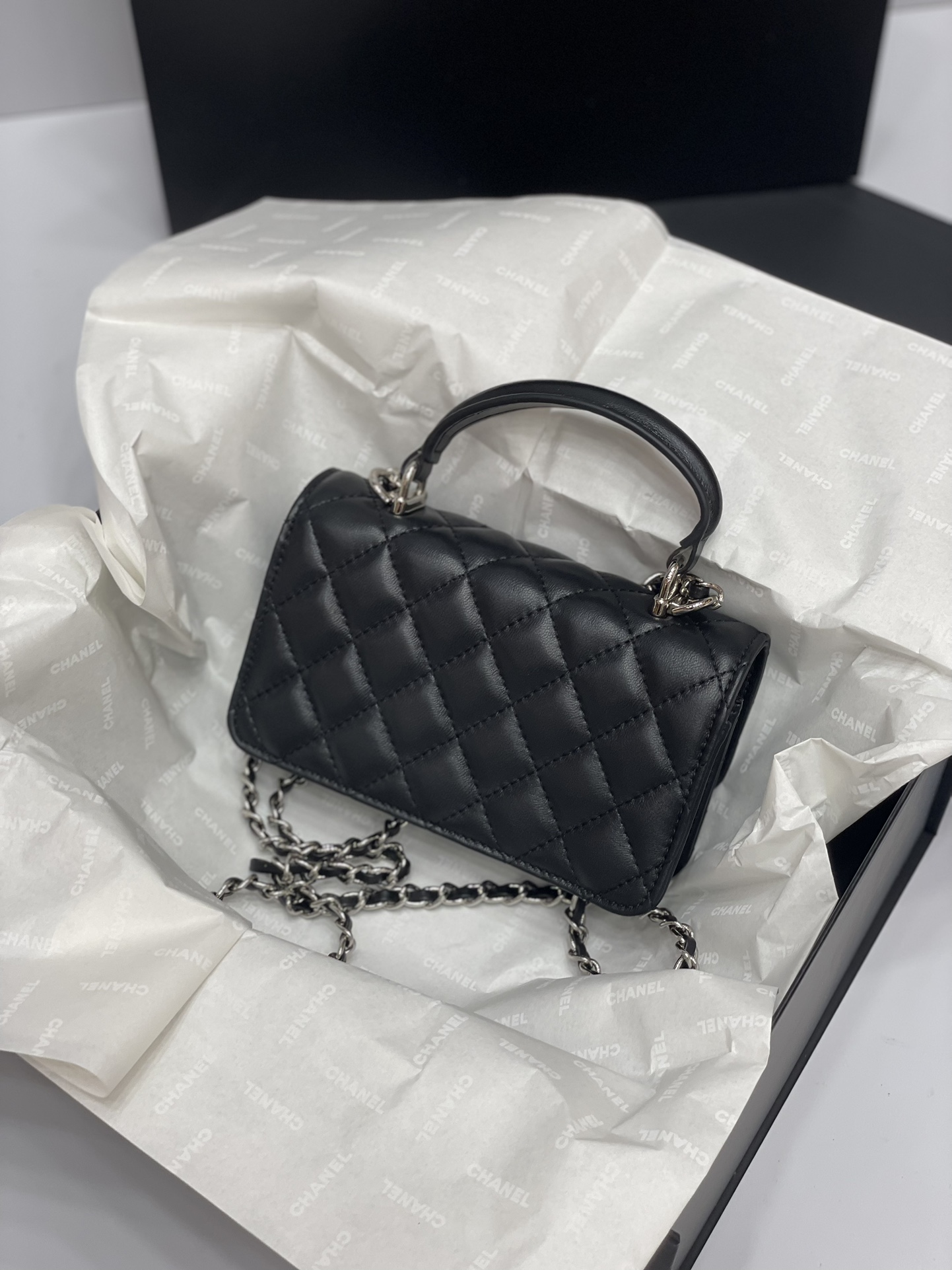Chanel's new mini woc Purse-black
