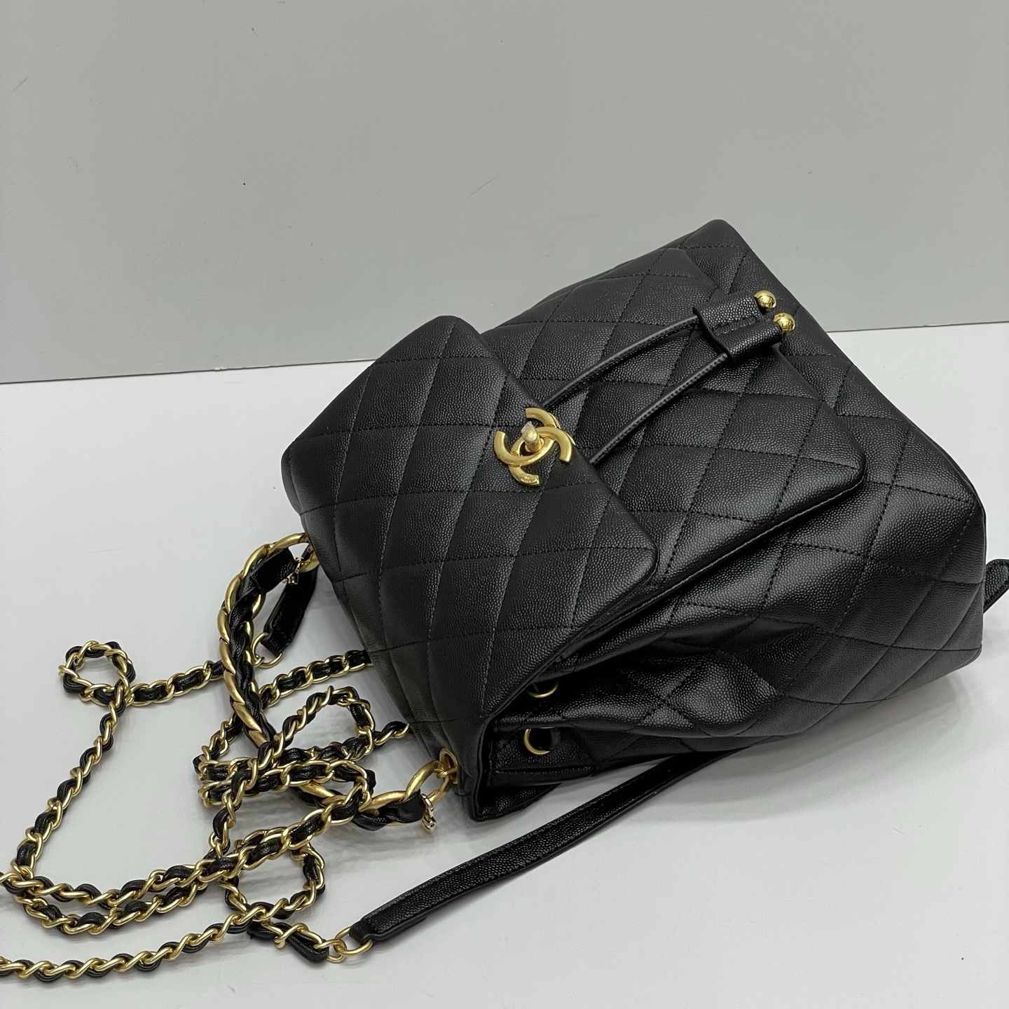 Chanel- chain backpack