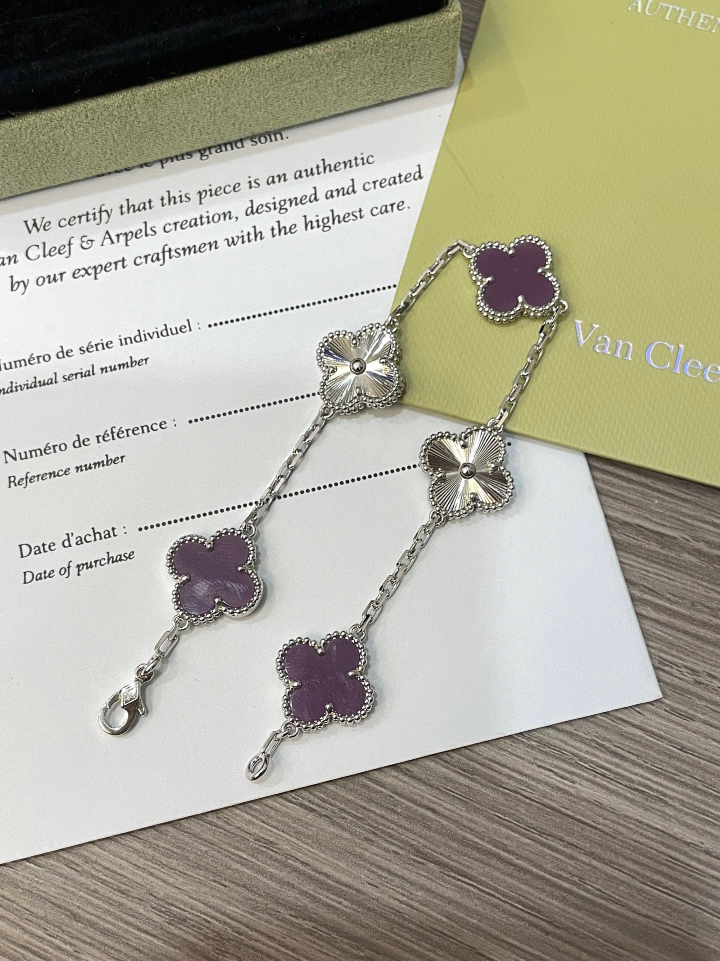 Van Cleef & Arpels Five-Flower Bracelet & Necklace Set