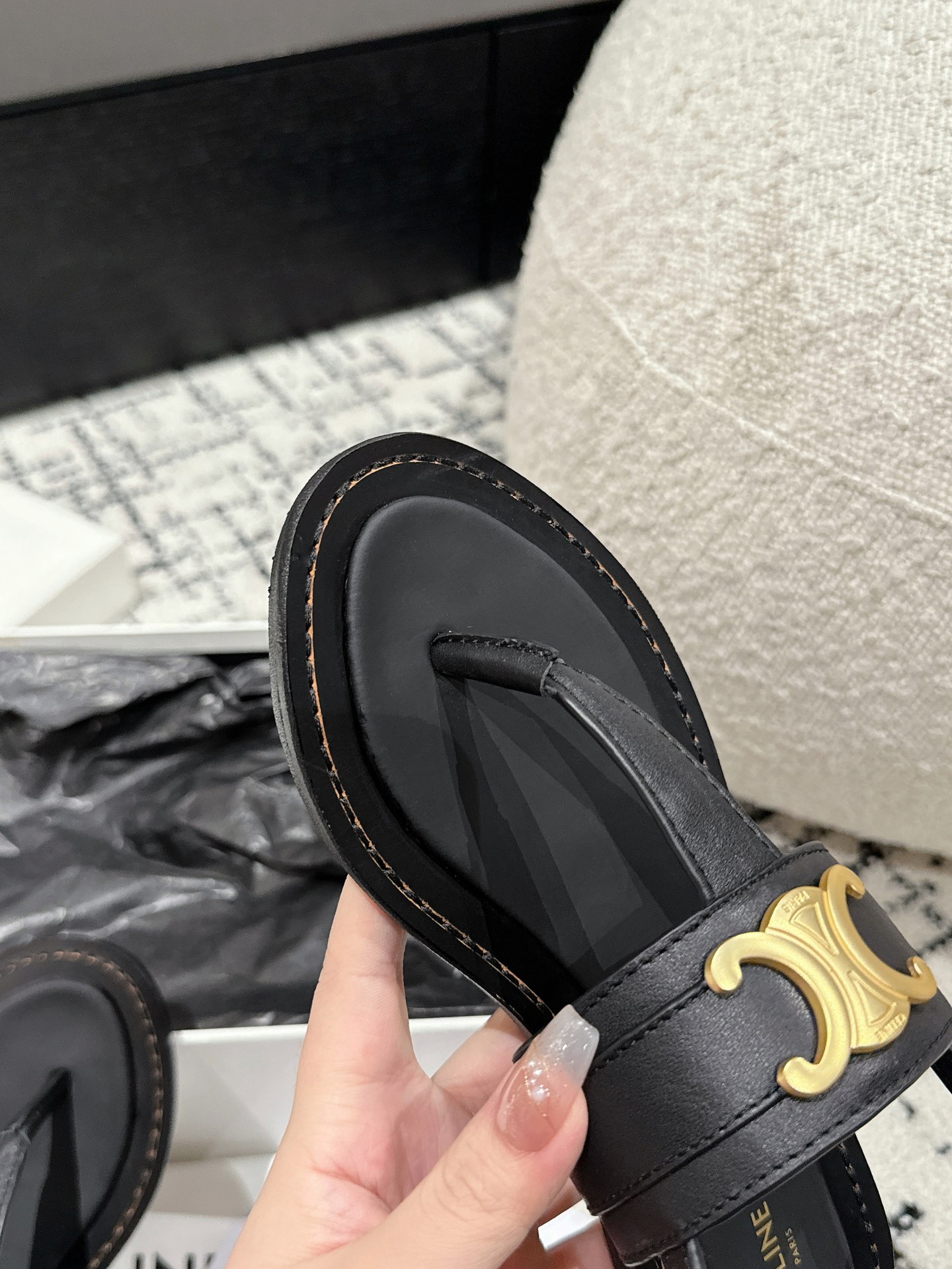 Celine Triomphe Sandals