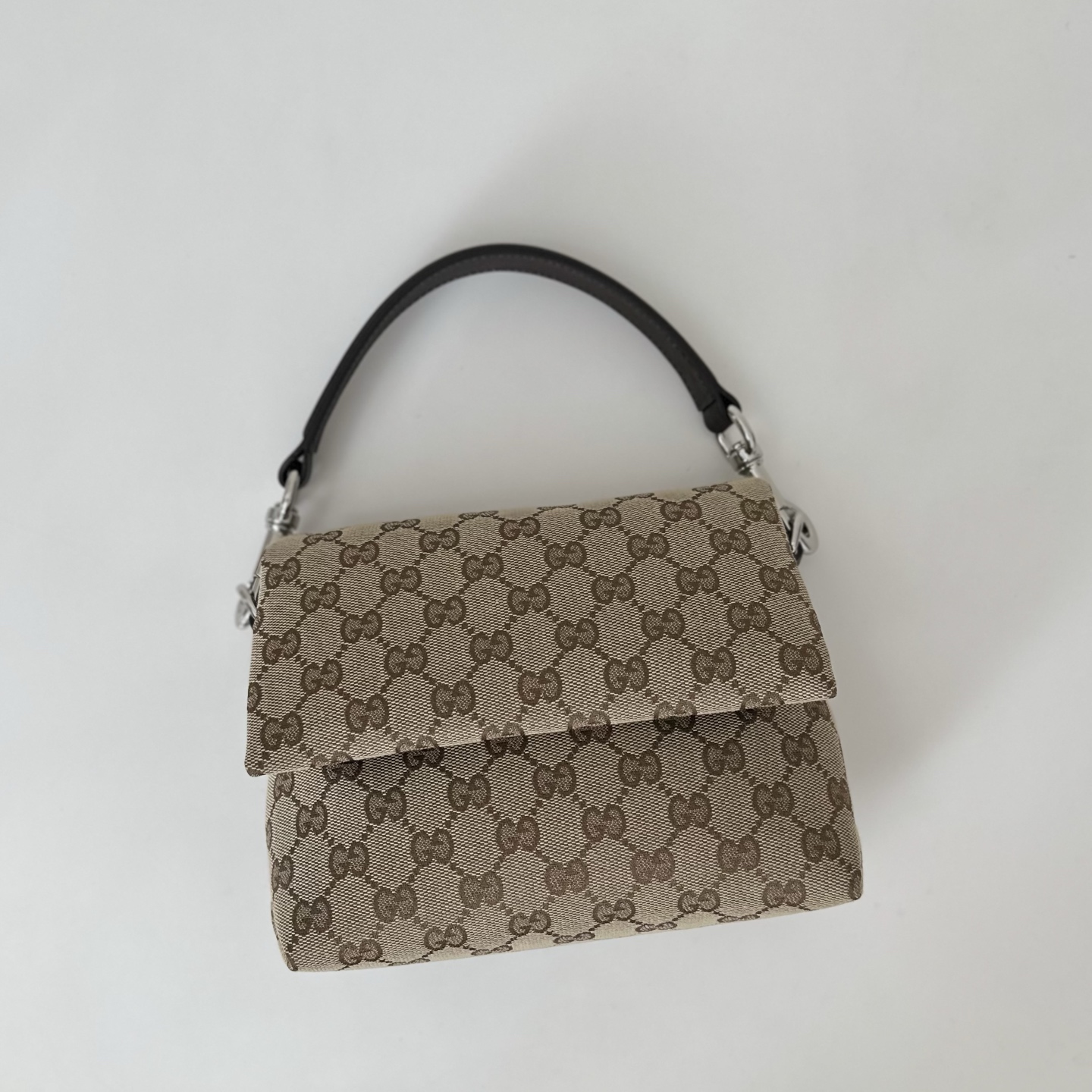 Gucci CANVAS SMALL CROSSBODY BAG