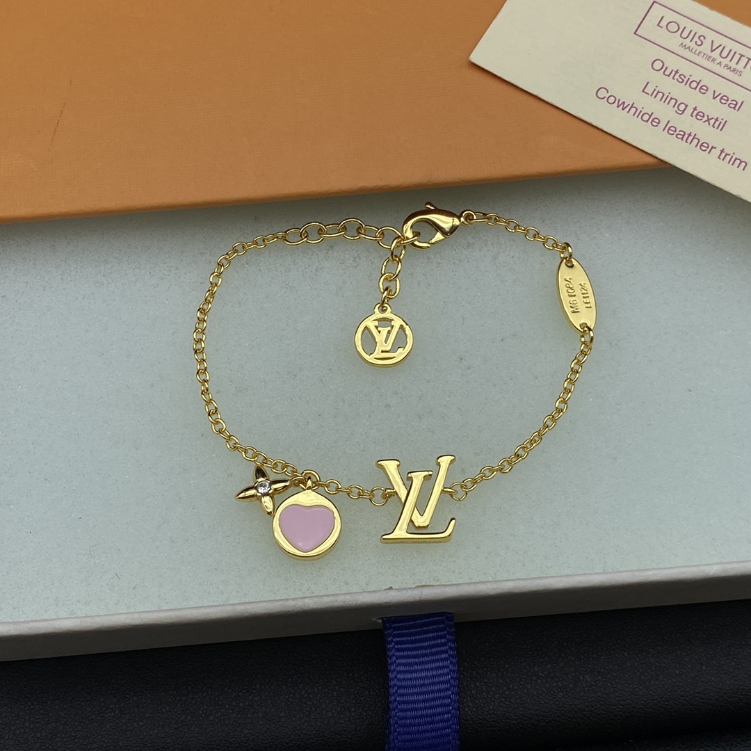LV New Jewelry Set – Necklace & Bracelet