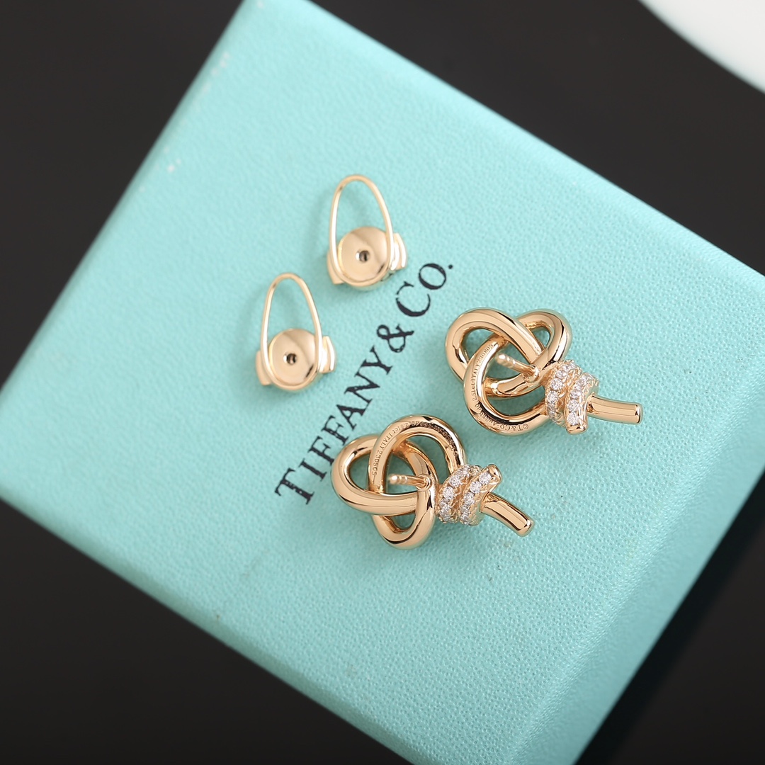 Tiffany Woven Keys Earrings