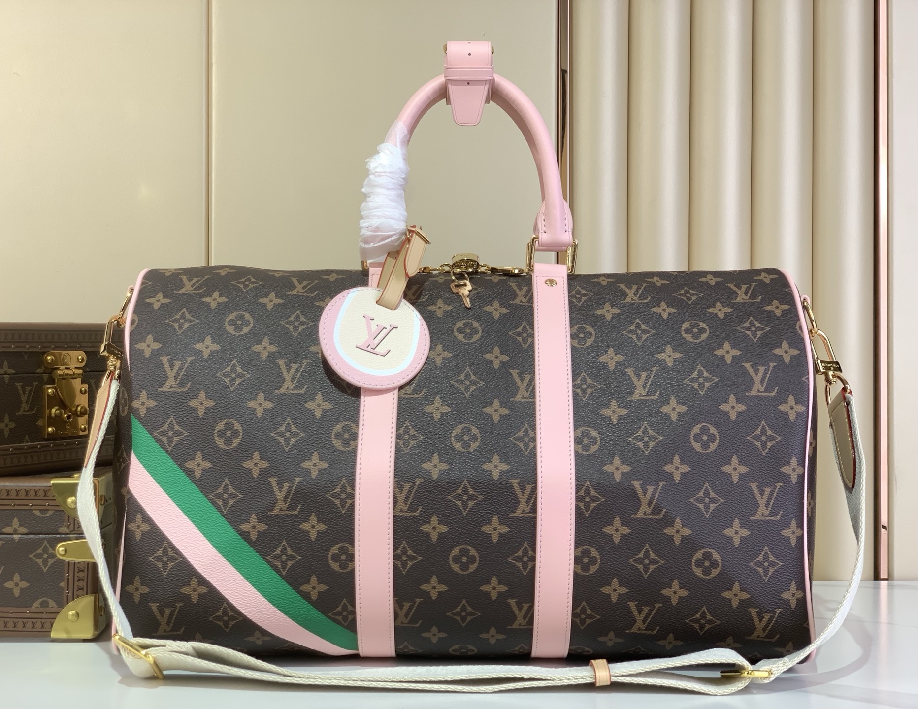 LV M25822 Keepall Bandoulière 45