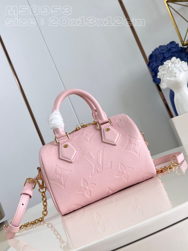 Louis Vuitton M47136 Speedy Bandoulière 20 Opal Pink