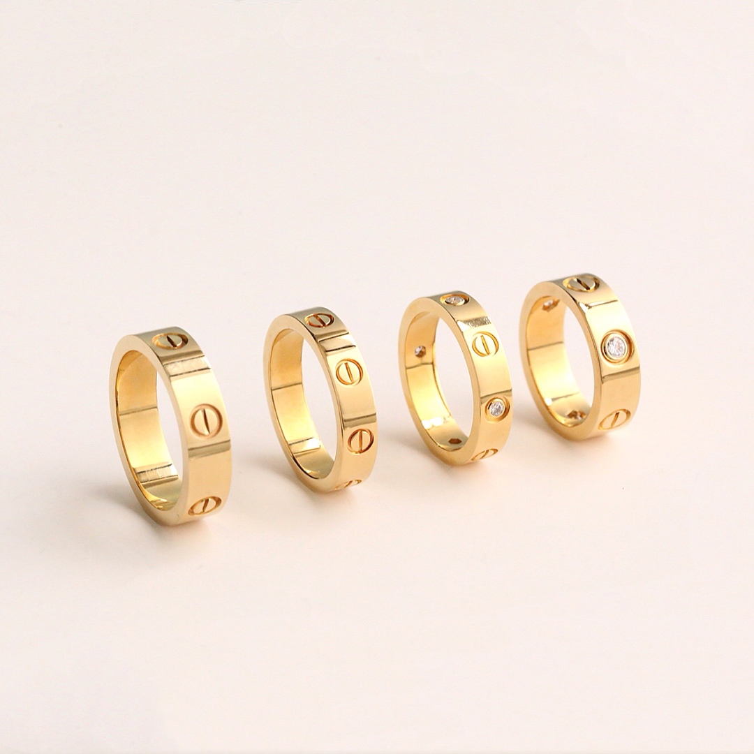 Cartier-Love Couple Rings