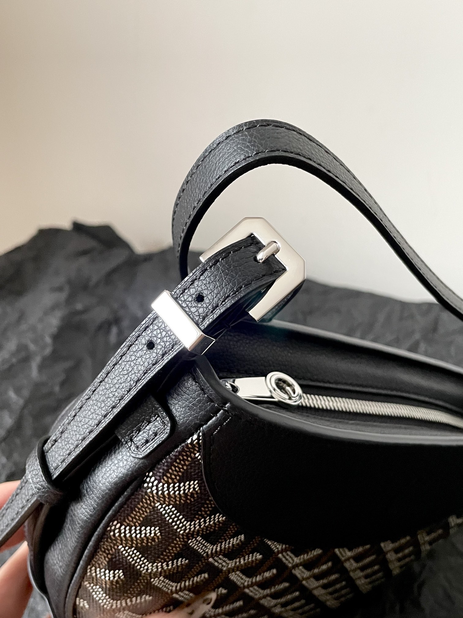 Goyard Hirondelle Bag in Black