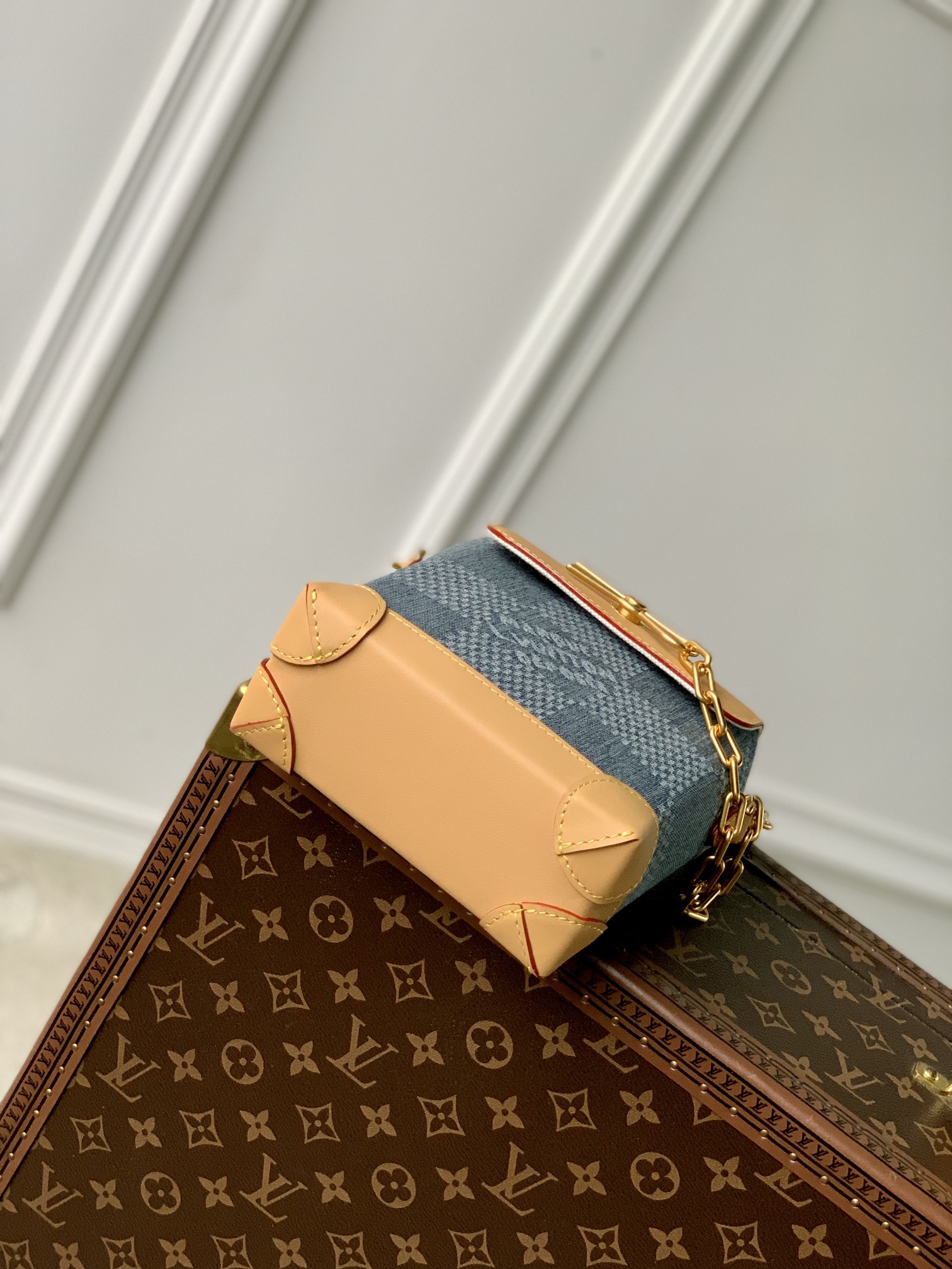 LOUIS VUITTON Nano Steamer Damier – N40751