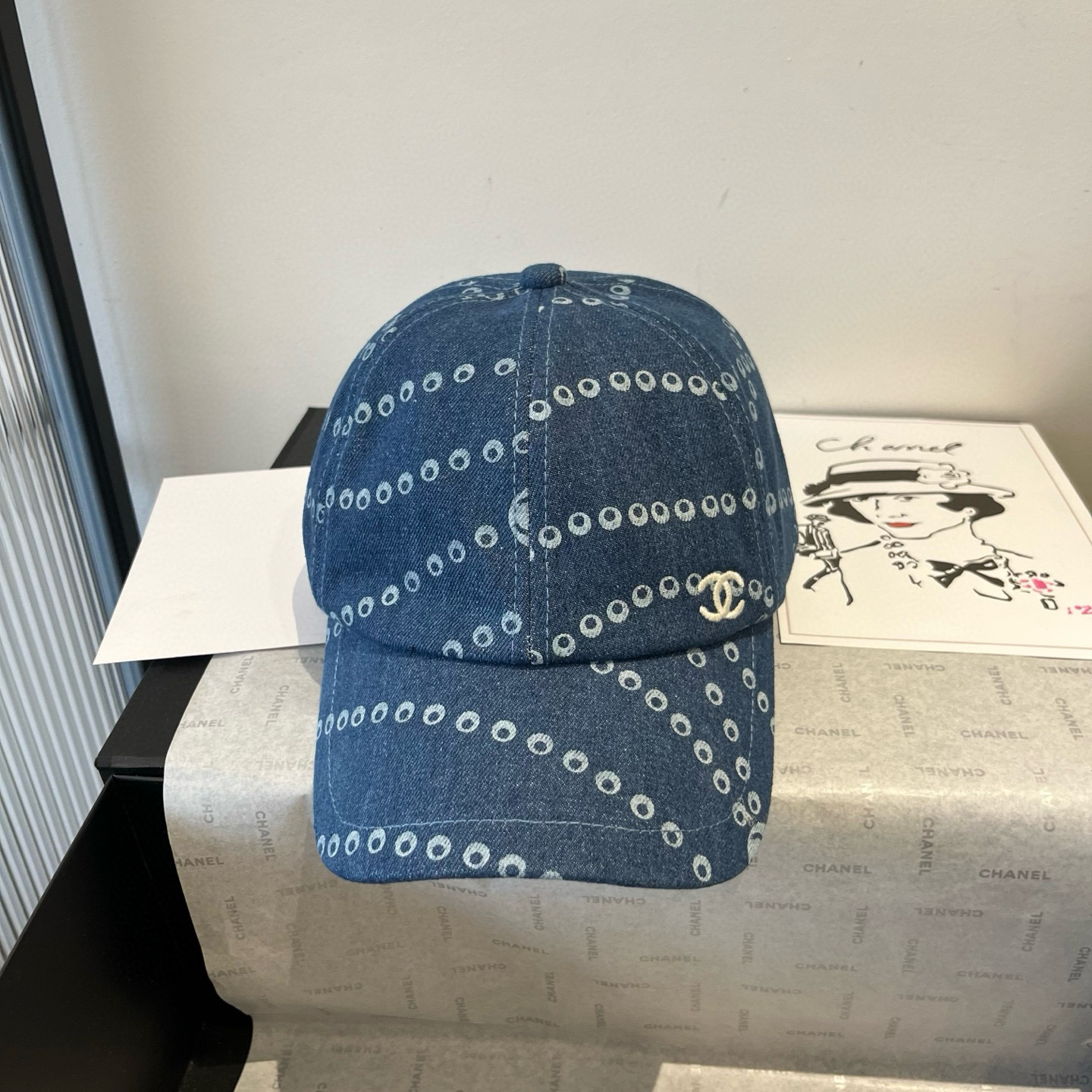 Chanel New Arrival Denim Baseball Cap