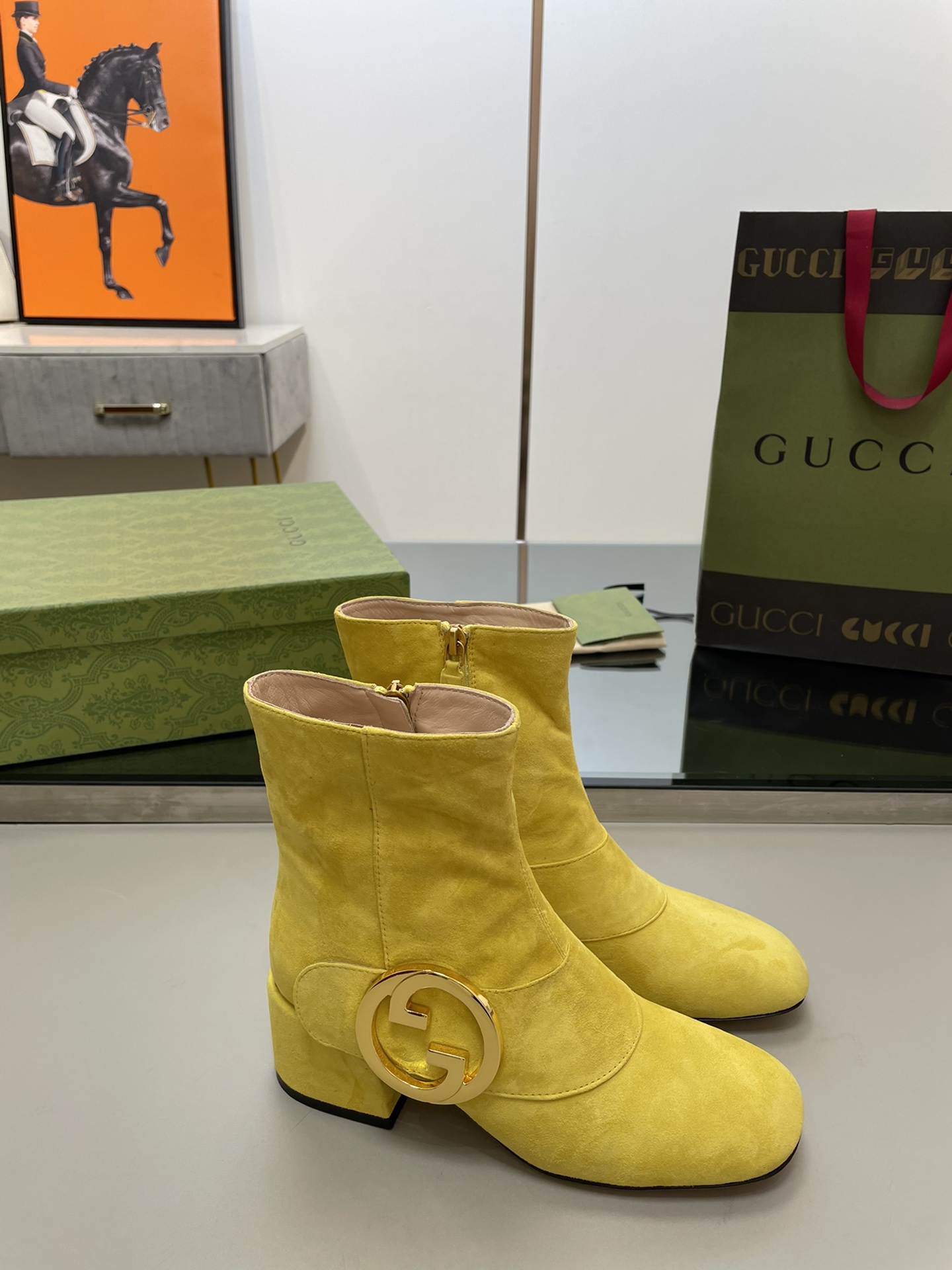 Gucci boots new