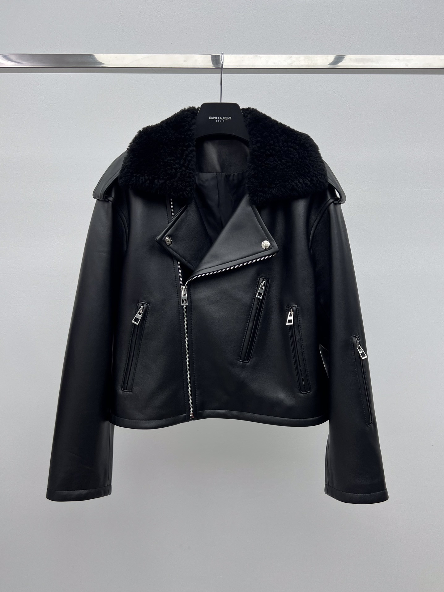 LOEWE Biker jacket in nappa lambskin