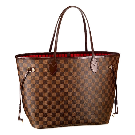 Louis Vuitton Damier Ebene Canvas Neverfull GM N41357