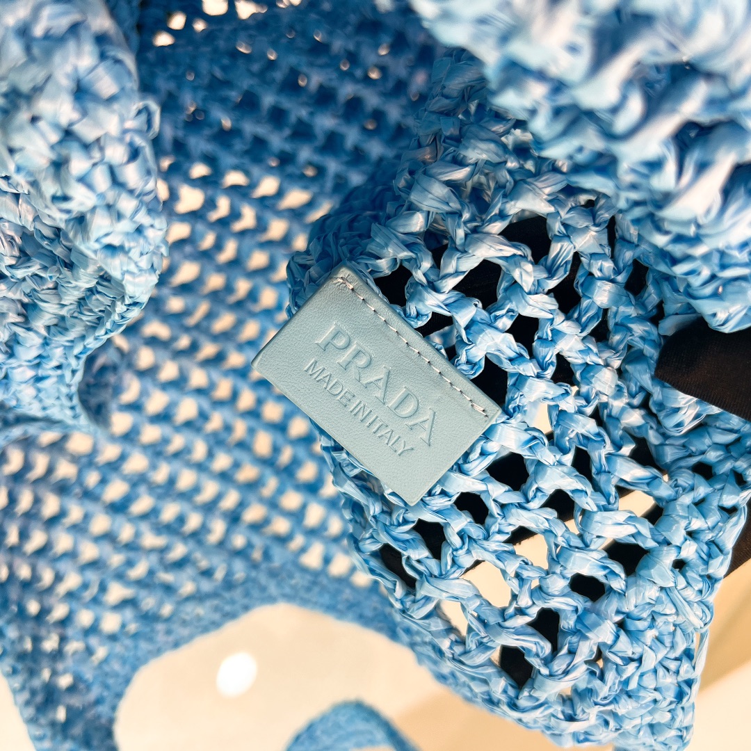 PRADA Crochet Tote Bag 1BG424