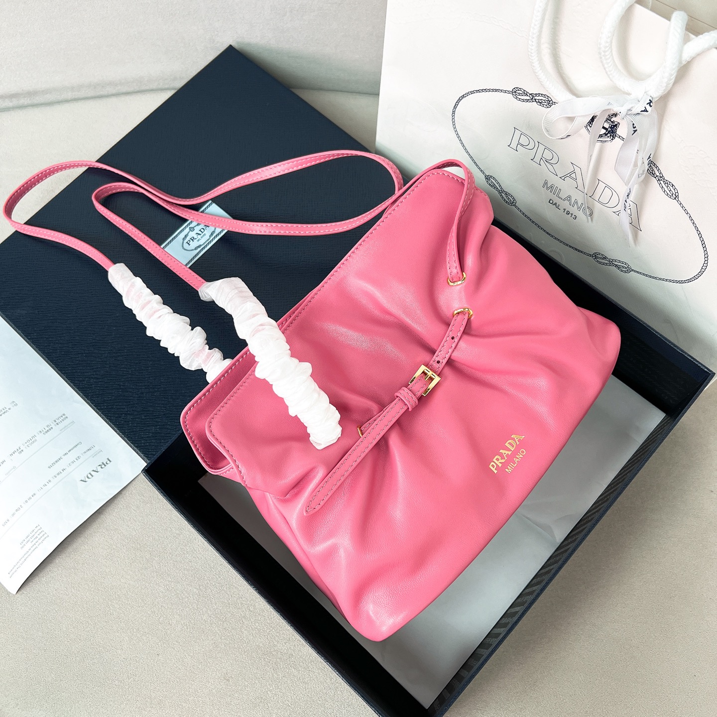 Prada Dada nappa leather bag