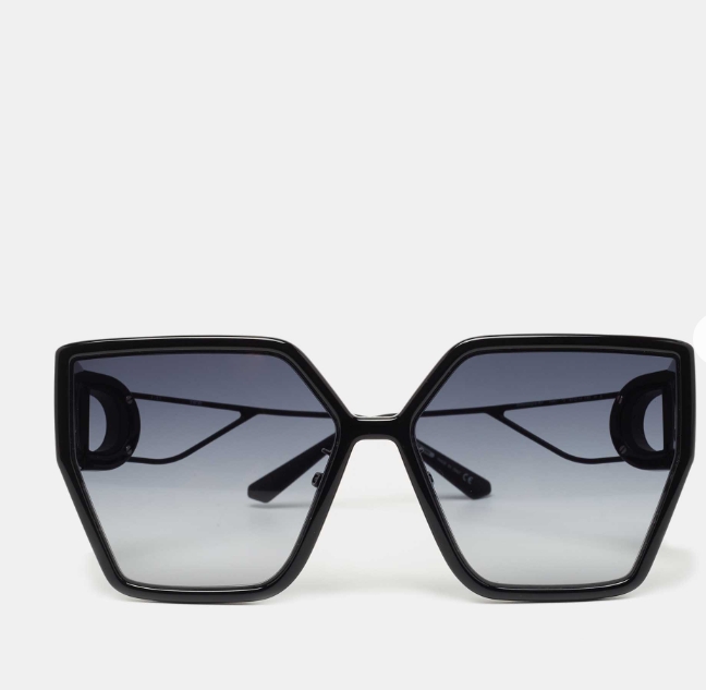 Dior Black 30Montaigne Butterfly Sunglasses