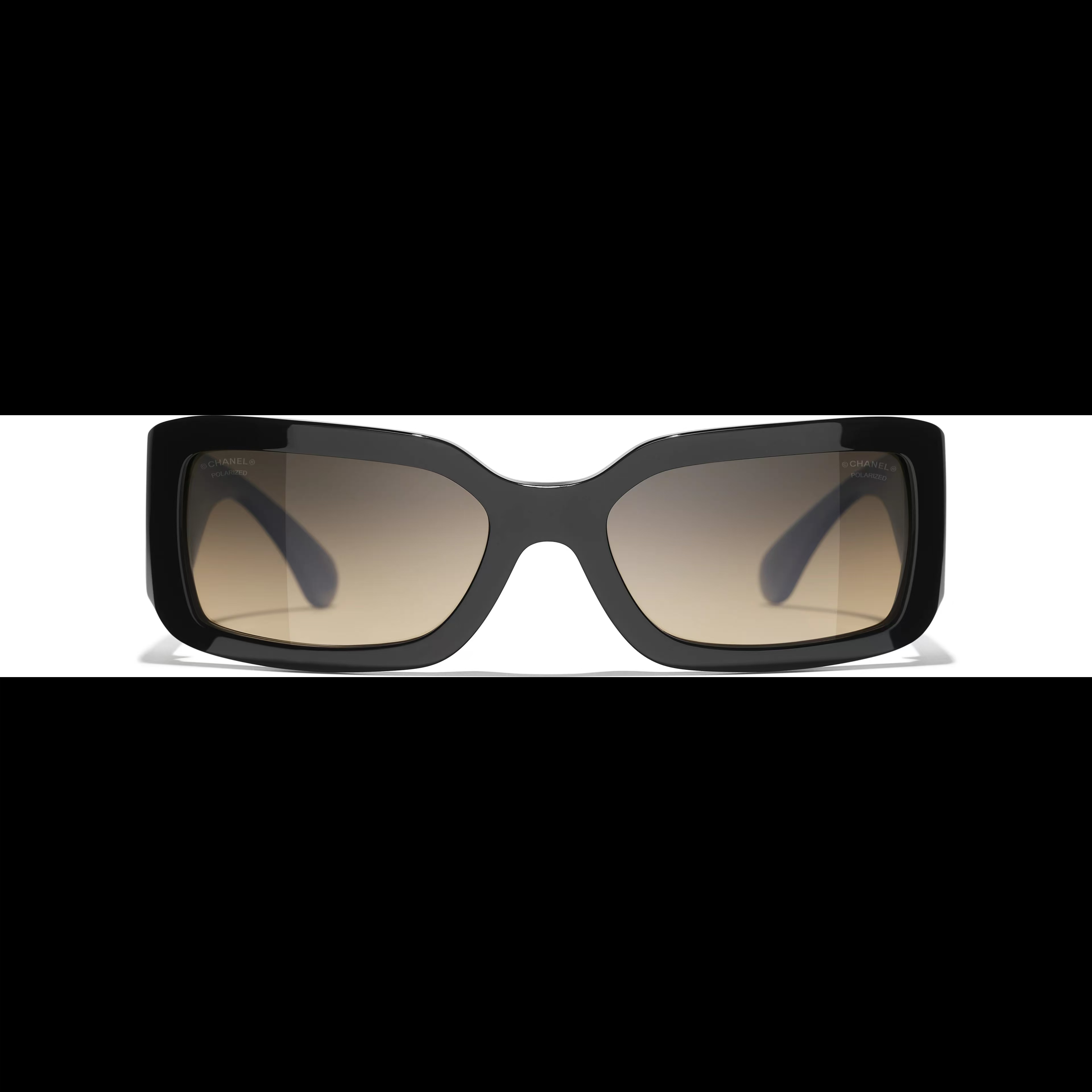 CHANEL-Rectangle Sunglasses