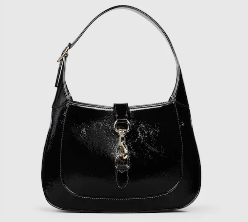 GUCCI JACKIE SMALL SHOULDER BAG-Black-782849