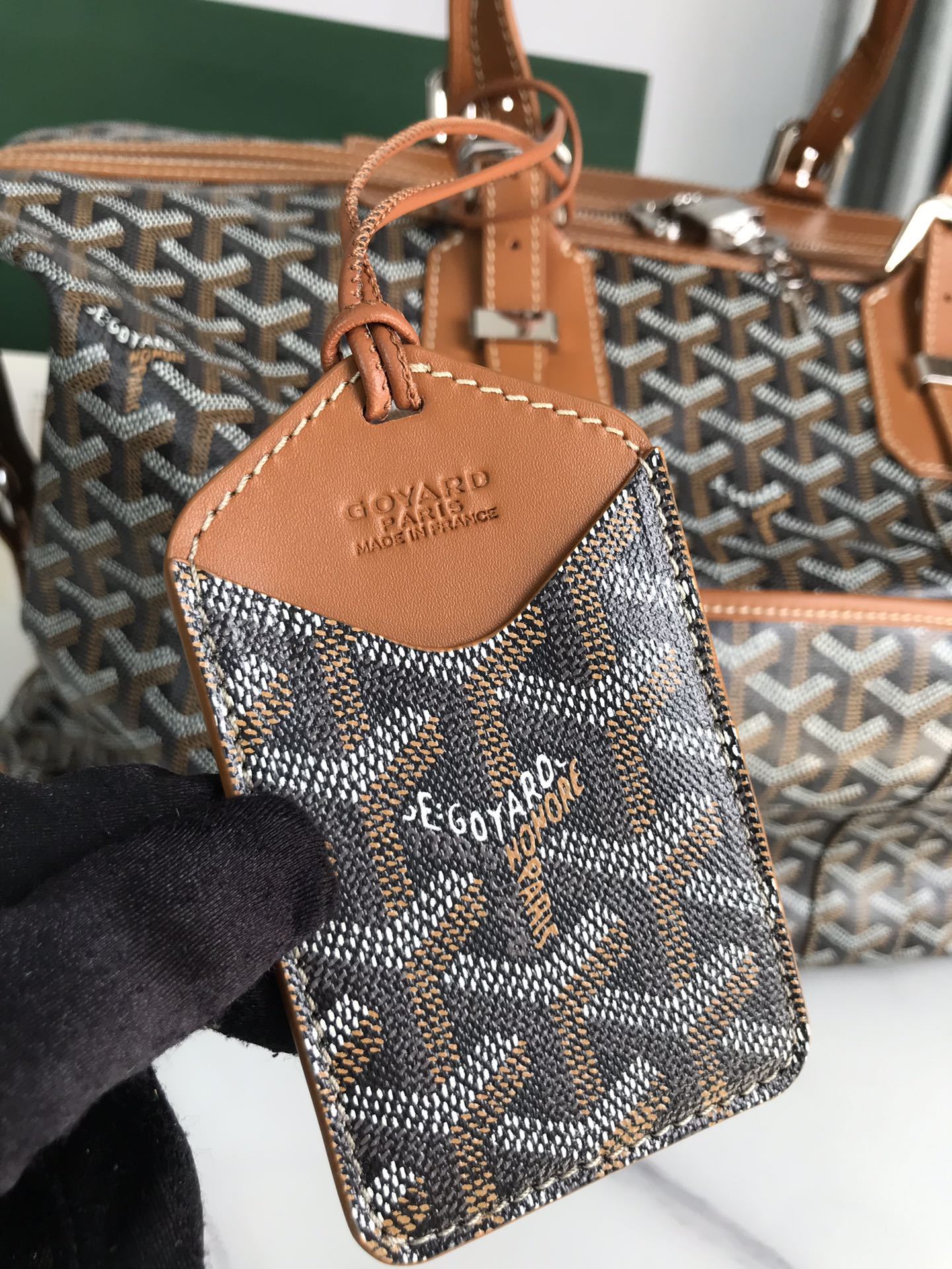 Goyard-Boeing Travel Bag (45 cm Length)
