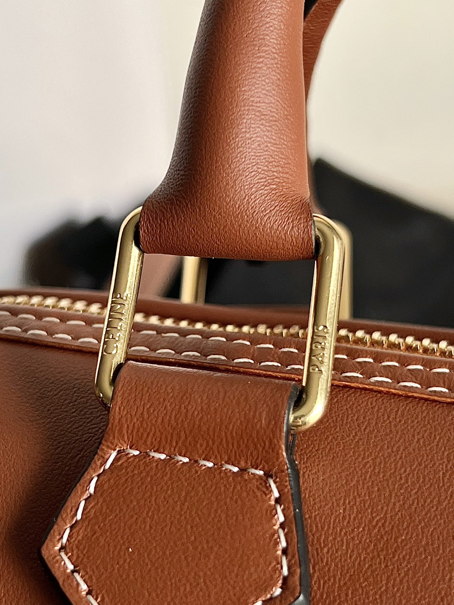 Celine-Small Smooth Calfskin Boston Bag