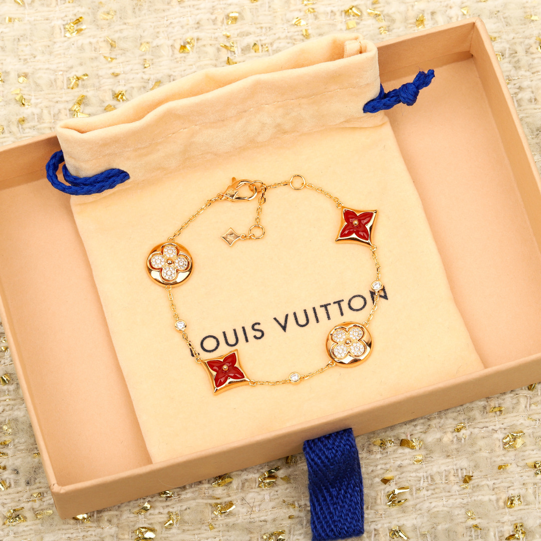 LV- Four floral bracelet