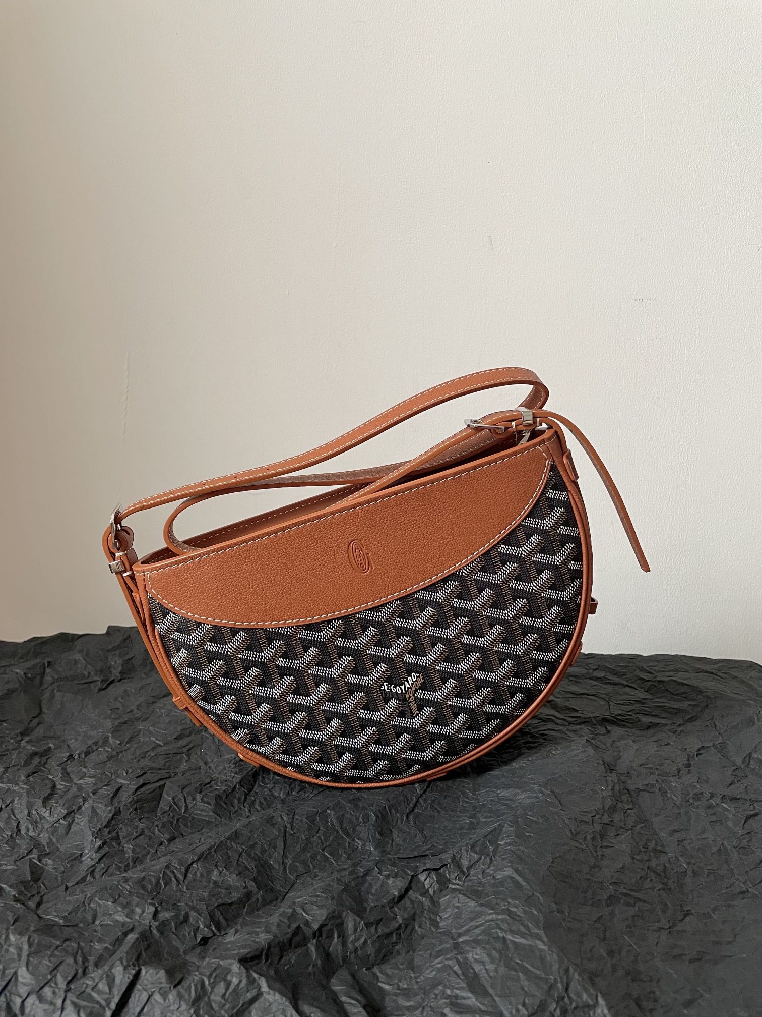 Goyard Hirondelle Bag in Black & Brown 🤎