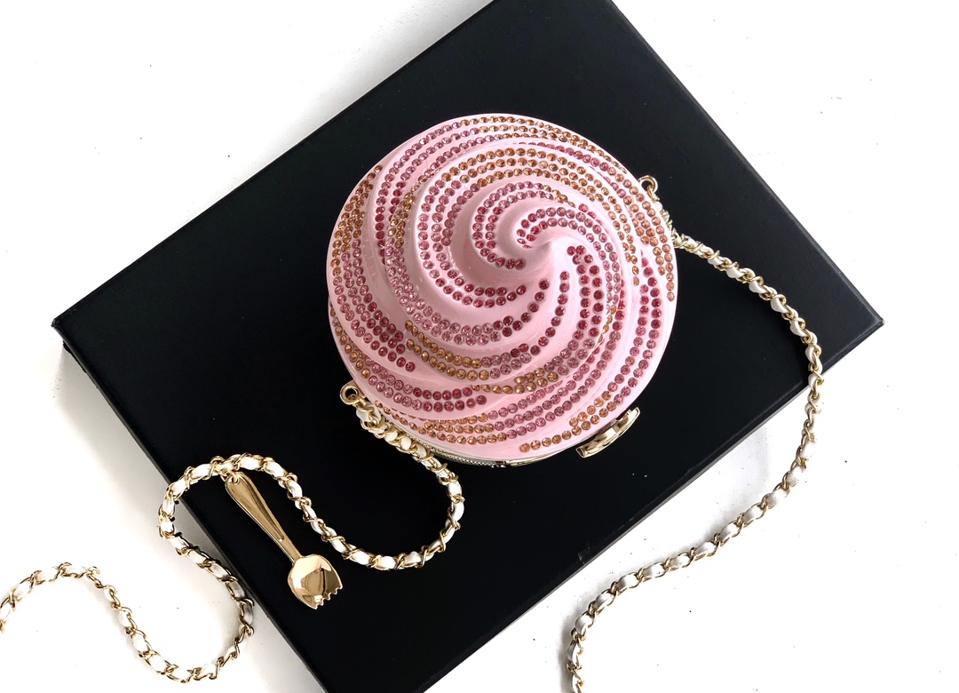 CHANEL “Gelato” Ice Cream Box Evening Bag