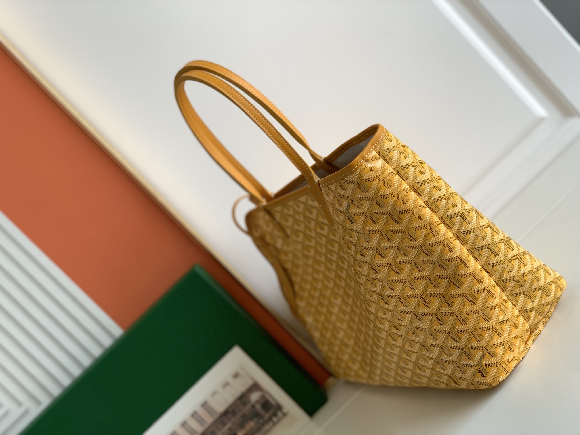 Goyard-Chien Gris Pet Carrier