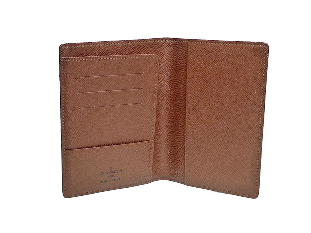 LV M60181 Monogram Canvas Passport Cover