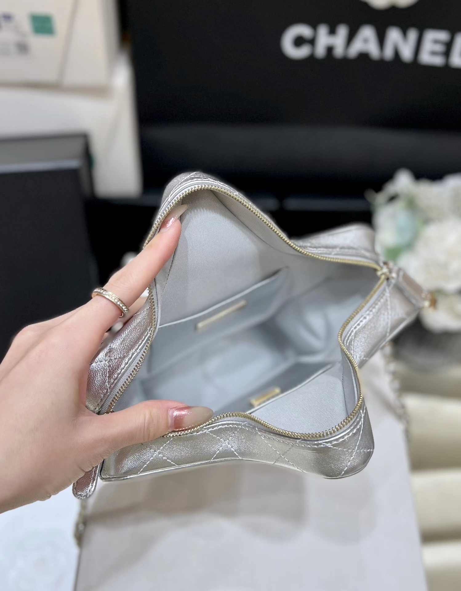 Chanel star chain bag